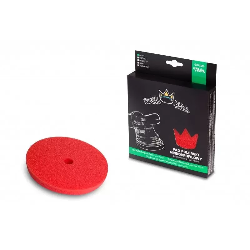 Royal Pads Thin Soft Pad (Red)-Polishing pads and backing plates-Spoliraj.si