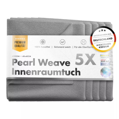 chemicalworkz Interior Pearl Weave Towel 420GSM 40x40cm 5pcs