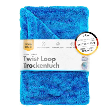 ChemicalWorkz Blue Shark Twisted Loop Dry Cloth 1400GSM