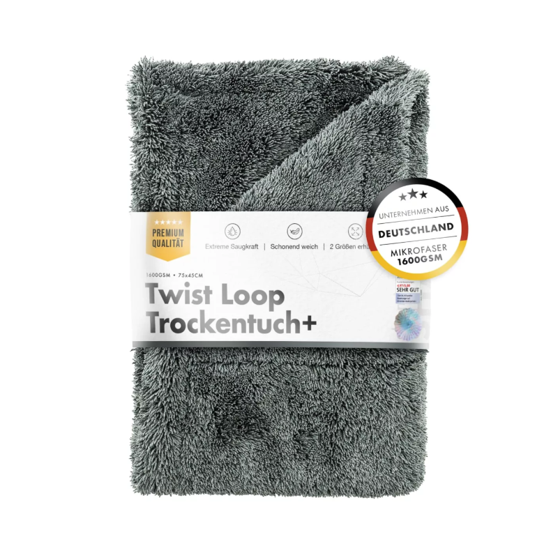 ChemicalWorkz Premium Twisted Grey Towel 1600GSM | Spoliraj.si