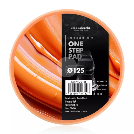 ChemicalWorkz One Step Performance Pad Orange