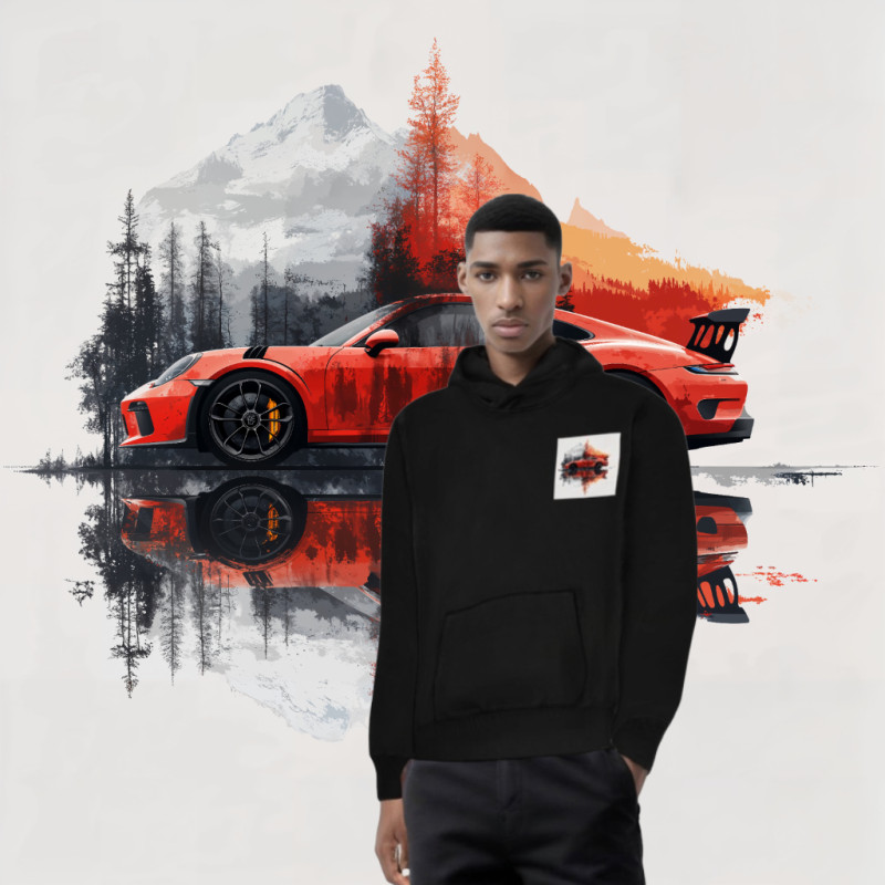 CarShineFactory Limited Edition Hoodie – Porsche GT3 RS | Spoliraj.si