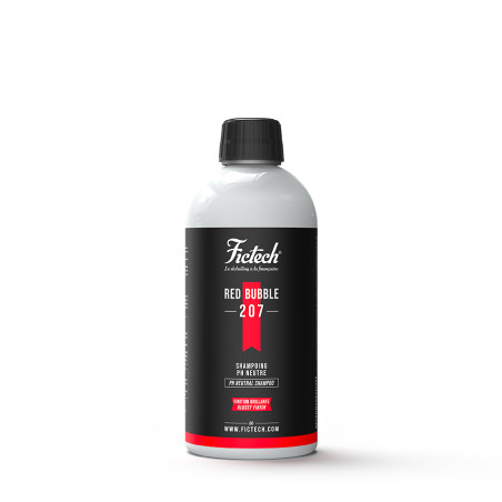 Fictech Red Bubble 207 | pH-Nevtralen Šampon za Avto