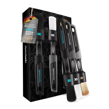 ChemicalWorkz Detailing Brush Trio Set