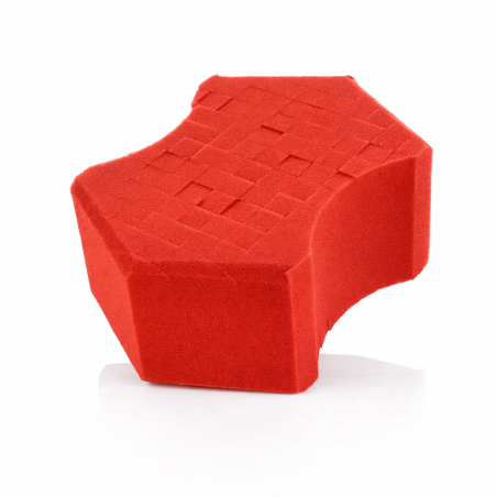 CarShineFactory Red Waffle Sponge