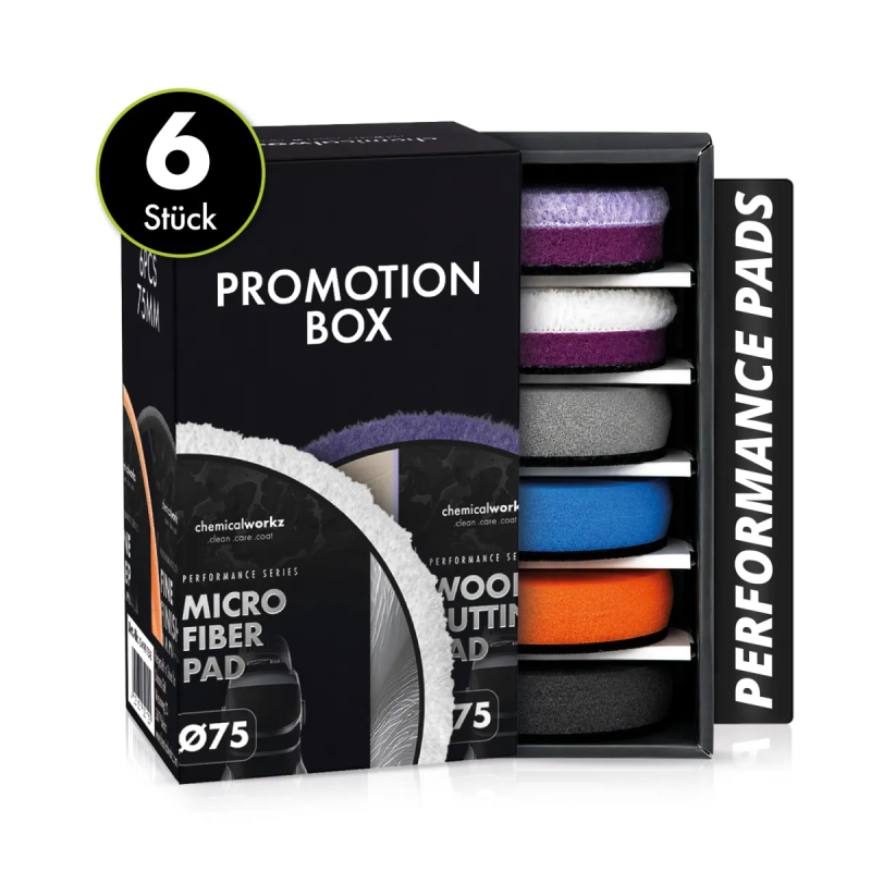 Chemicalworkz Performance Pads Promotion Box 6pcs. 75mm Chemicalworkz Performance Pads Promotion Box 6pcs. 75mm