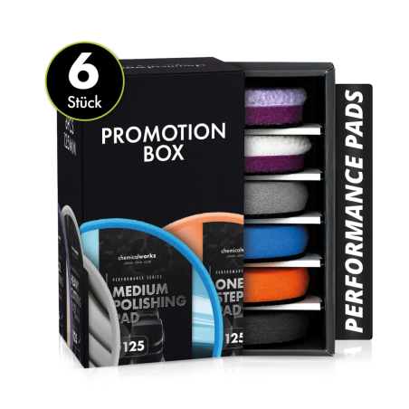 Chemicalworkz Performance Pads Promotion Box 6pcs. 125mm